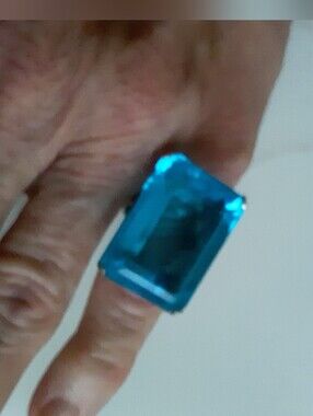 Vintage Blue Stone Ring